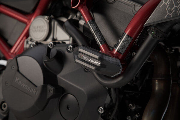 SW-MOTECH - KIT TAMPONI DI PROTEZIONE PER TELAIO NERO KAWASAKI Z H2 (19-)