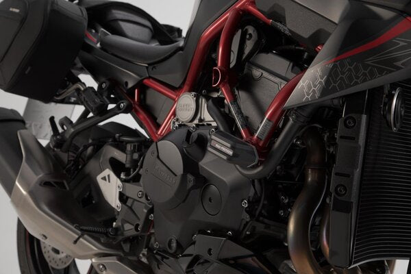 SW-MOTECH - KIT TAMPONI DI PROTEZIONE PER TELAIO NERO KAWASAKI Z H2 (19-)