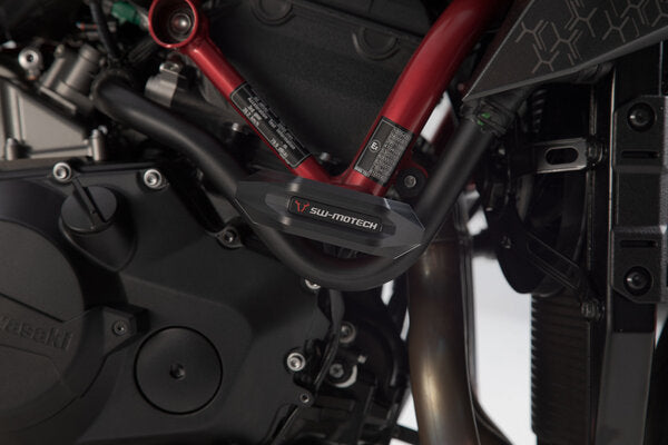 SW-MOTECH - KIT TAMPONI DI PROTEZIONE PER TELAIO NERO KAWASAKI Z H2 (19-)