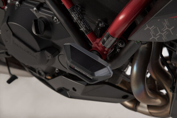 SW-MOTECH - KIT TAMPONI DI PROTEZIONE PER TELAIO NERO KAWASAKI Z H2 (19-)