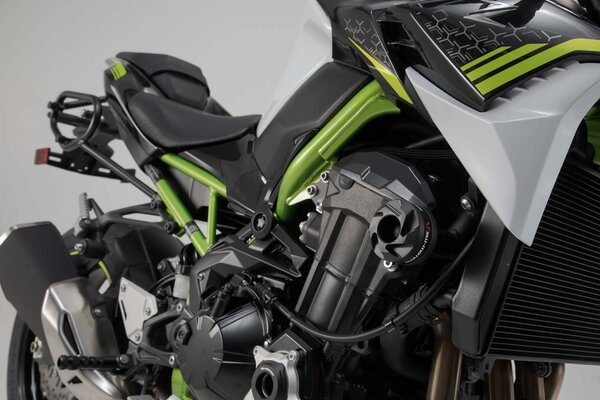 SW-MOTECH - KIT TAMPONI DI PROTEZIONE PER TELAIO NERO KAWASAKI Z900 DAL (16-)