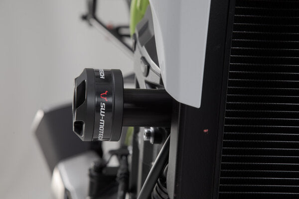 SW-MOTECH - KIT TAMPONI DI PROTEZIONE PER TELAIO NERO KAWASAKI Z900 DAL (16-)