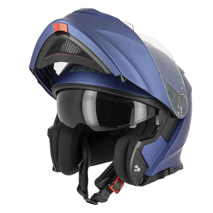 CASCO MODULARE - EIGHT DUAL FACE S550 BLU OPACO + PINLOCK