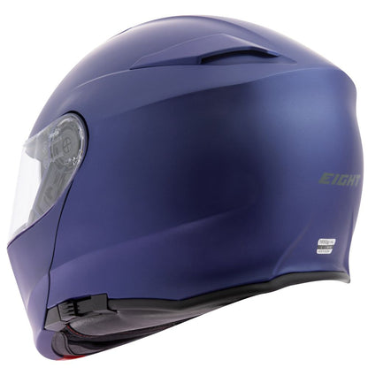 CASCO MODULARE - EIGHT DUAL FACE S550 BLU OPACO + PINLOCK