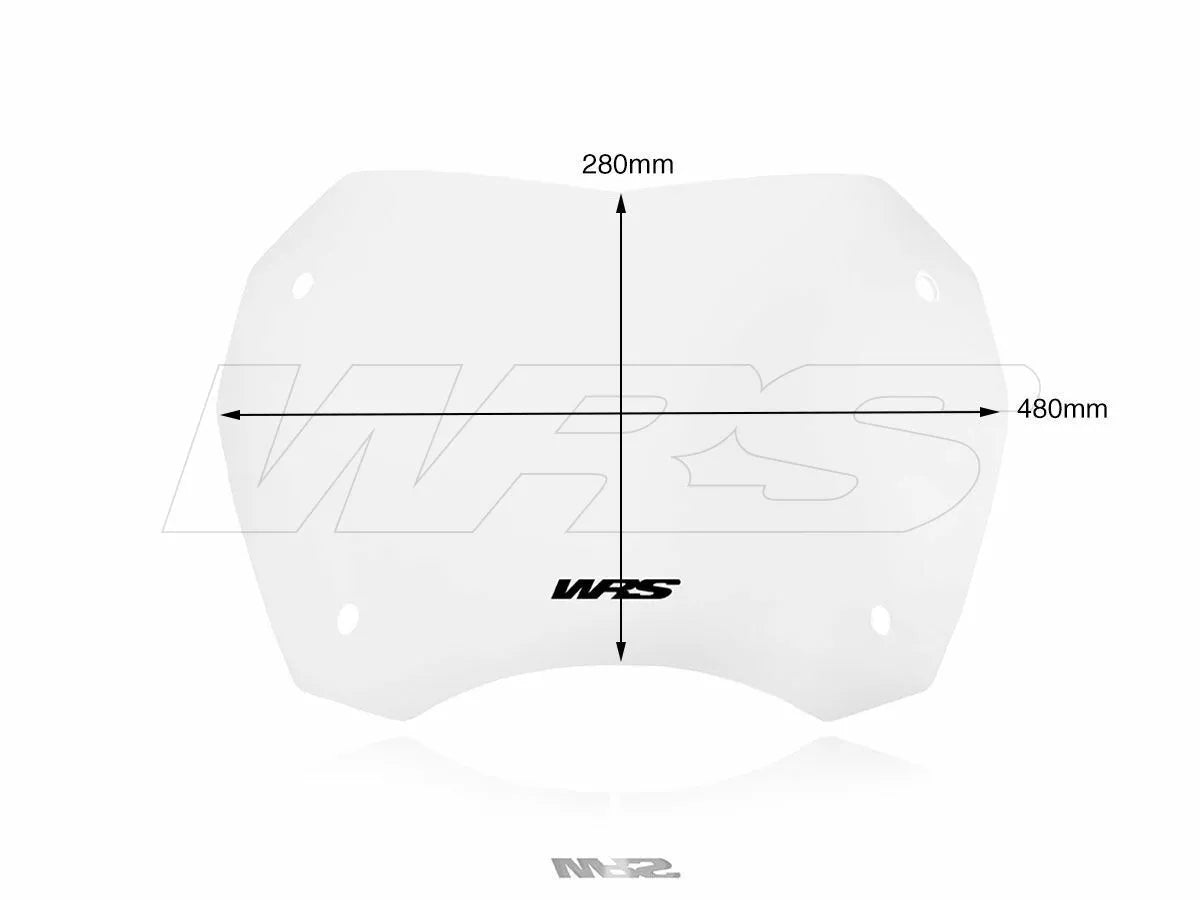 WRS - CUPOLINO SPORT TRASPARENTE WRS HONDA SH 300 2015-2021