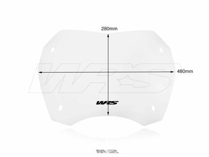 WRS - CUPOLINO SPORT TRASPARENTE WRS HONDA SH 300 2015-2021