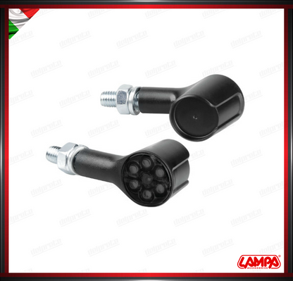 MAGNIFIER REAR LAMPA COPPIA INDICATORI DI DIREZIONE + POSIZIONI / STOP A LED FRECCE OMOLOGATE - 12V