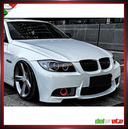 SET GRIGLIA RENI BMW SERIE 3 E90 E91 (05-09) PRE RESTYLING CALANDRA MASCHERINA