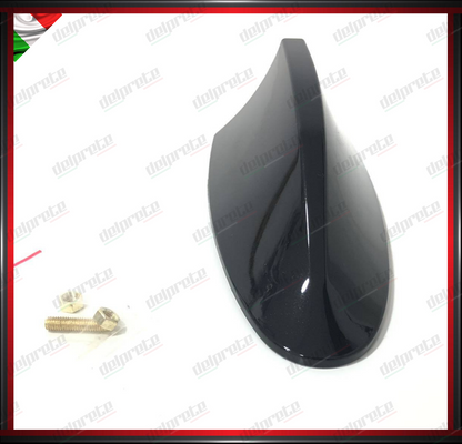 ANTENNA PINNA DI SQUALO NERO UNIVERSALE FIAT LANCIA BMW ABARTH RICEZIONE FM/AM