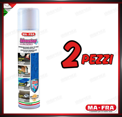 MAFRA - IDROSTOP SPRAY IDROREPELLENTE IMPERMEABILIZZANTE PER TESSUTI 300 ML