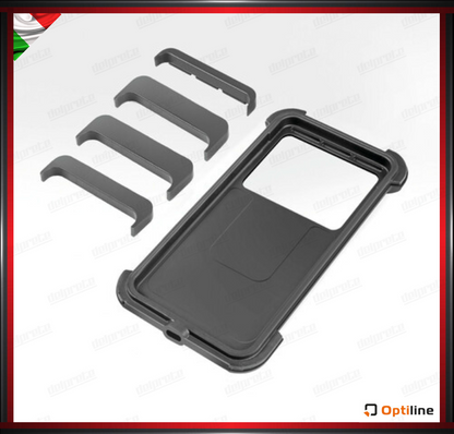 CASE CUSTODIA UNIVERSALE PER SMARTPHONE IMPERMEABILE RIGIDA SGANCIO RAPIDO DUOLOCK 78X165