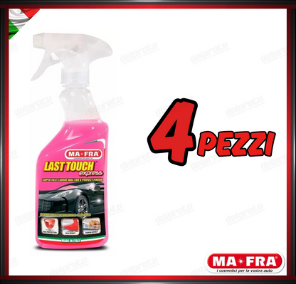 MAFRA - LAST TOUCH EXPRESS 2.0 CERA LIQUIDA SUPER VELOCE AUTO MOTO NAUTICA 500ML