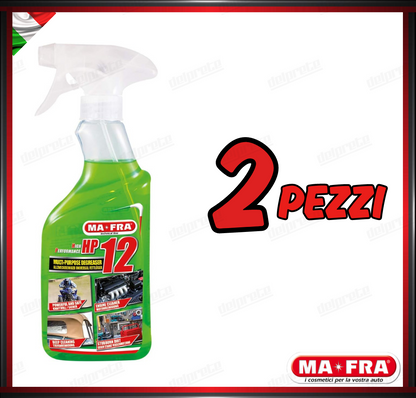 MAFRA - HP12 PULIZIA MOTORE AUTO MOTO NAUTICA SGRASSANTE POTENTE MULTIUSO 500ML