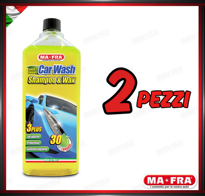 MAFRA - CARWASH SHAMPOO E CERA WASH LUCIDANTE PROTETTIVO 1000ML