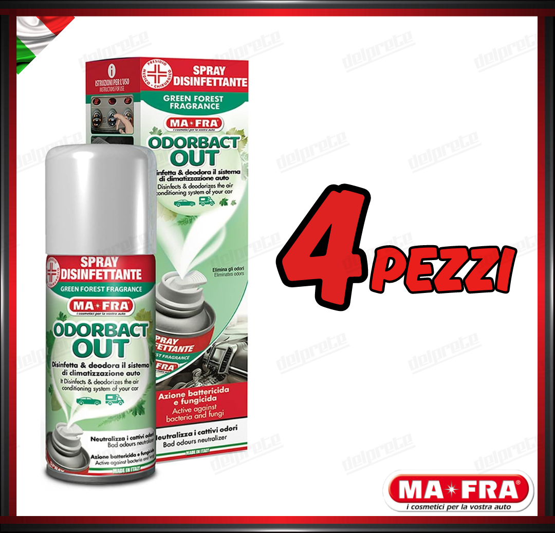 MAFRA - KLIMA ODORBACT OUT GREEN FOREST PURIFICANTE ABITACOLO CLIMA 150ML