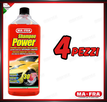 MAFRA - SHAMPOO POWER SGRASSANTE CONCENTRATO 1L AUTO MOTO 1000ML