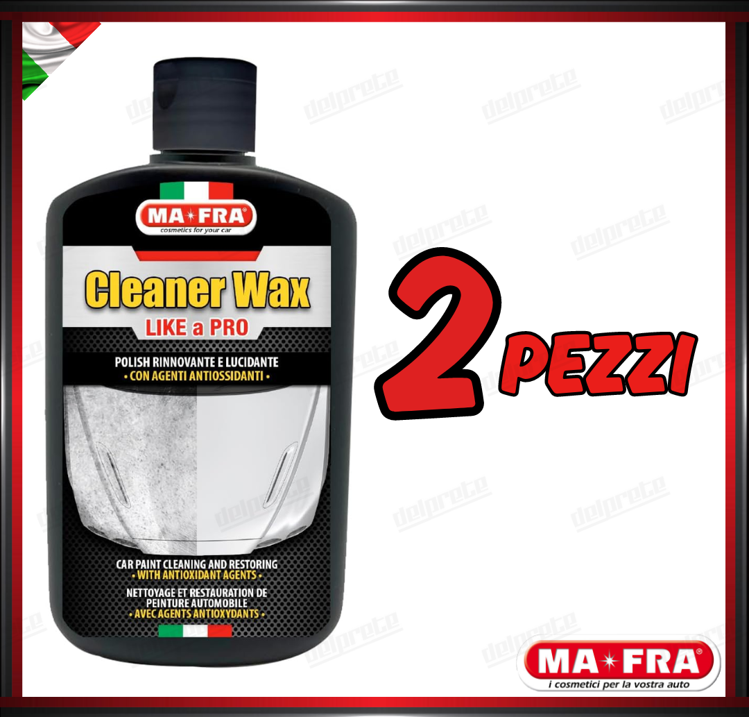 MAFRA - POLISH CLEANER WAX RINNOVANTE E LUCIDANTE ANTIOSSIDANTE 250 GR