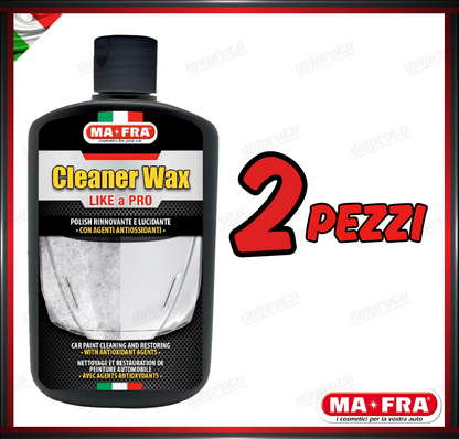 MAFRA - POLISH CLEANER WAX RINNOVANTE E LUCIDANTE ANTIOSSIDANTE 250 GR