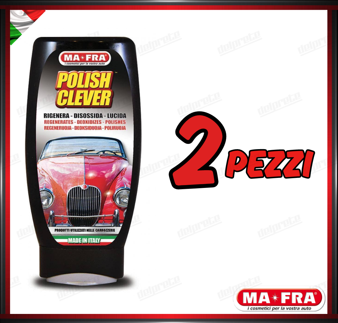 MAFRA - POLISH CLEVER LUCIDATURA PROFONDA RIGENERANTE ANTI OSSIDO 250 GR