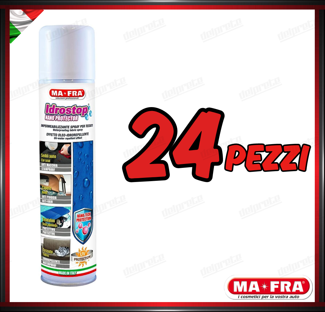 MAFRA - IDROSTOP SPRAY IDROREPELLENTE IMPERMEABILIZZANTE PER TESSUTI 300 ML