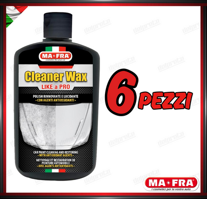 MAFRA - POLISH CLEANER WAX RINNOVANTE E LUCIDANTE ANTIOSSIDANTE 250 GR