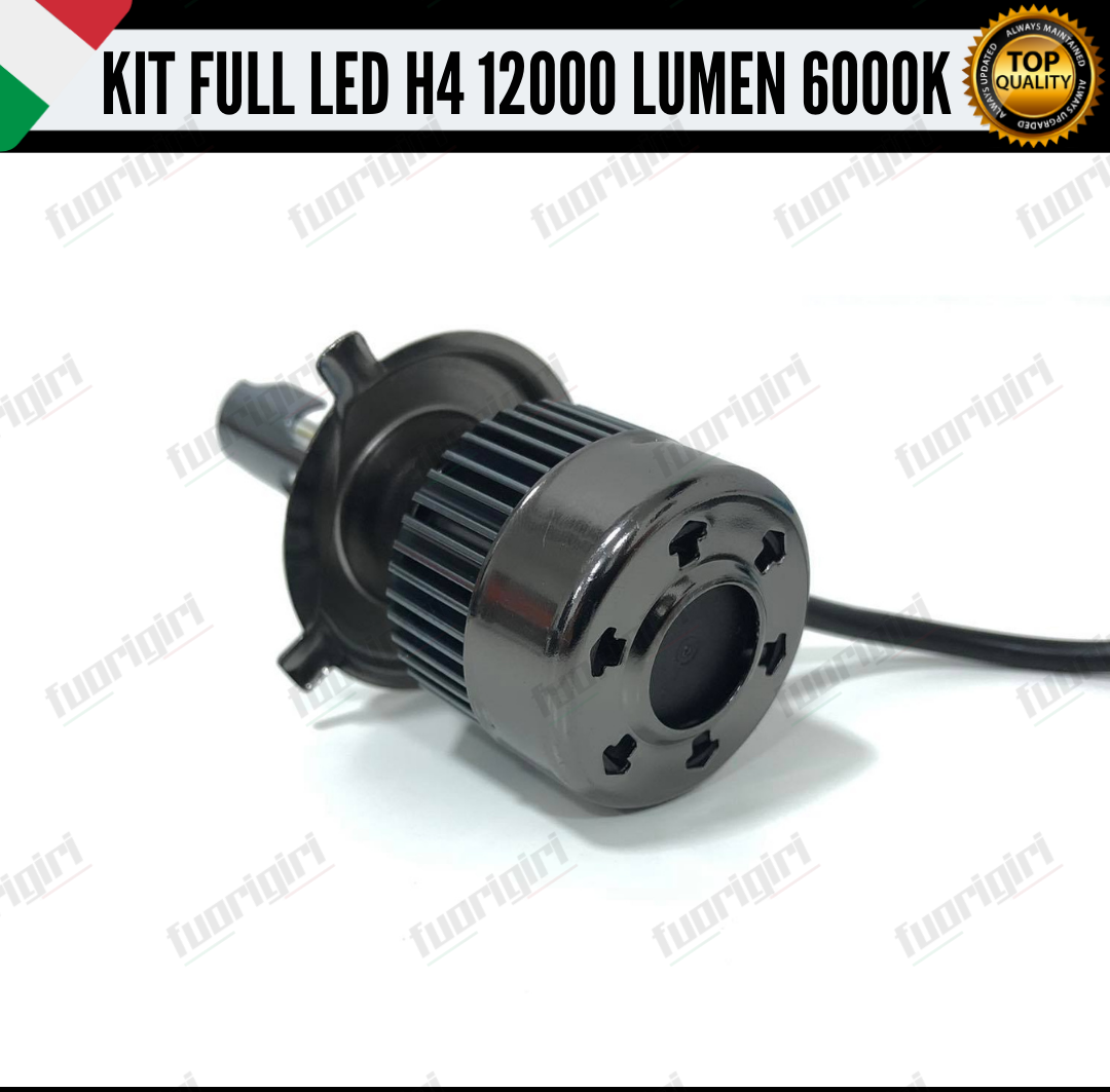 KIT CONVERSIONE FARI FULL LED 12000 LUMEN FIAT PANDA MK3 6000K CANBUS 3°SERIE