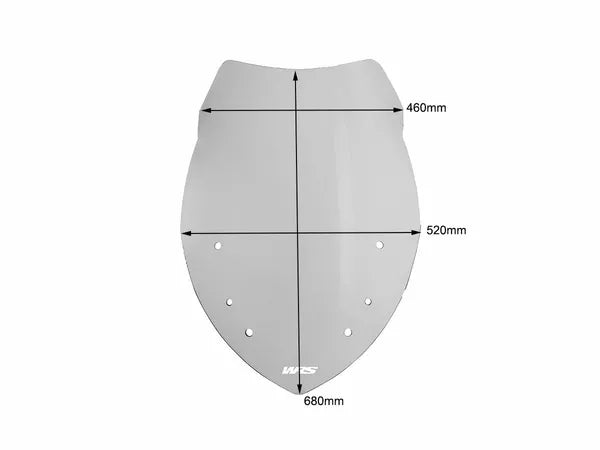 WRS - CUPOLINO CAPONORD FUME' WRS BMW R 1200 RT 2005-2013