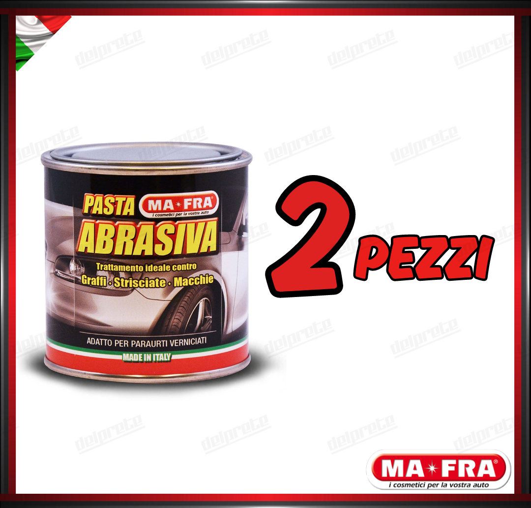 MAFRA - PASTA ABRASIVA DELUXE RIMOZIONE GRAFFI MACCHIE E STRISCIATE 200 ML