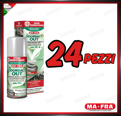MAFRA - KLIMA ODORBACT OUT GREEN FOREST PURIFICANTE ABITACOLO CLIMA 150ML
