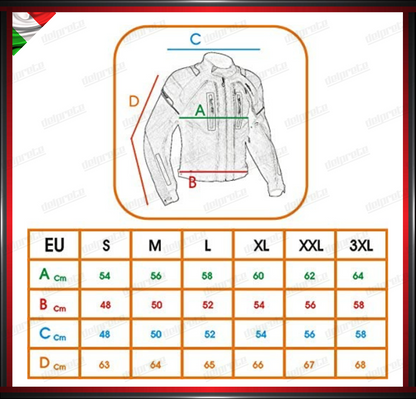 GIACCA MOTO SABBIA IN TESSUTO IMPERMEABILE IMBOTTITURA TERMICA SFODERABILE PROTEZIONI OMOLOGATE