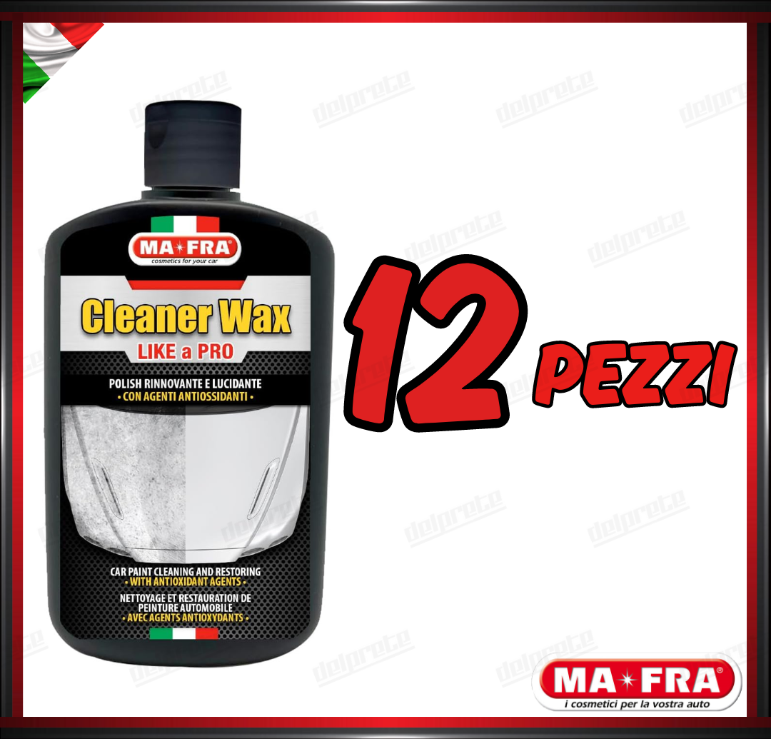 MAFRA - POLISH CLEANER WAX RINNOVANTE E LUCIDANTE ANTIOSSIDANTE 250 GR