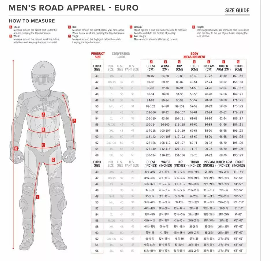 ALPINESTARS - TUTA IN PELLE GP-R7 - 1 PEZZO UOMO INTERA NERO BIANCO E ROSSO