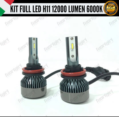 KIT FULL LED FIAT FREEMONT 12000 LUMEN ANABBAGLIANTI LED H11 6000K 100% NO ERROR