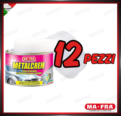 MAFRA - METAL CREM CERA EXTRALUCIDA LUCIDANTE IDEALE PER VERNICI METALLIZZATE 250 ML