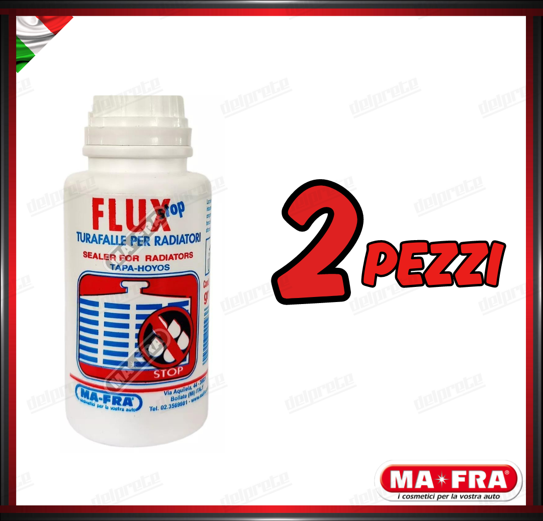 MAFRA - FLUX STOP POLVERE TURAFALLE PER RADIATORI 65 GR ELIMINA PERDITE RADIATORE