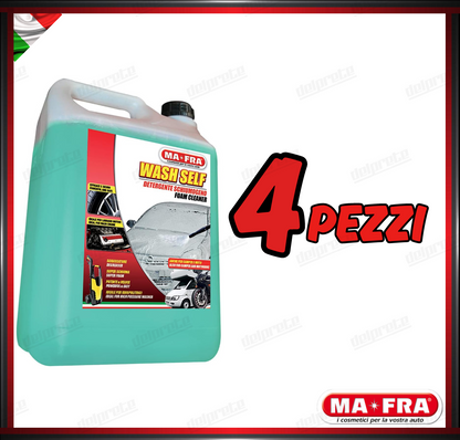 MAFRA - WASH SELF DETERGENTE SCHIUMOGENO 5000 ML PER LANCIA IDROPULITRICE