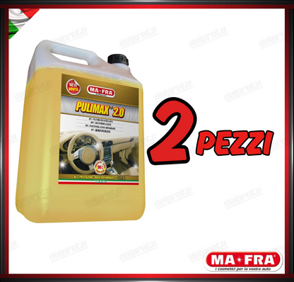 MAFRA - PULIMAX 2.0 APC DETERGENTE PER INTERNI AUTO PULITORE RINNOVANTE 4500 ML