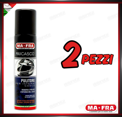 MAFRA - PULICASCO PULITORE CASCO INTERNI DISINFETTANTE ANTIODORE NEUTRO 75ML