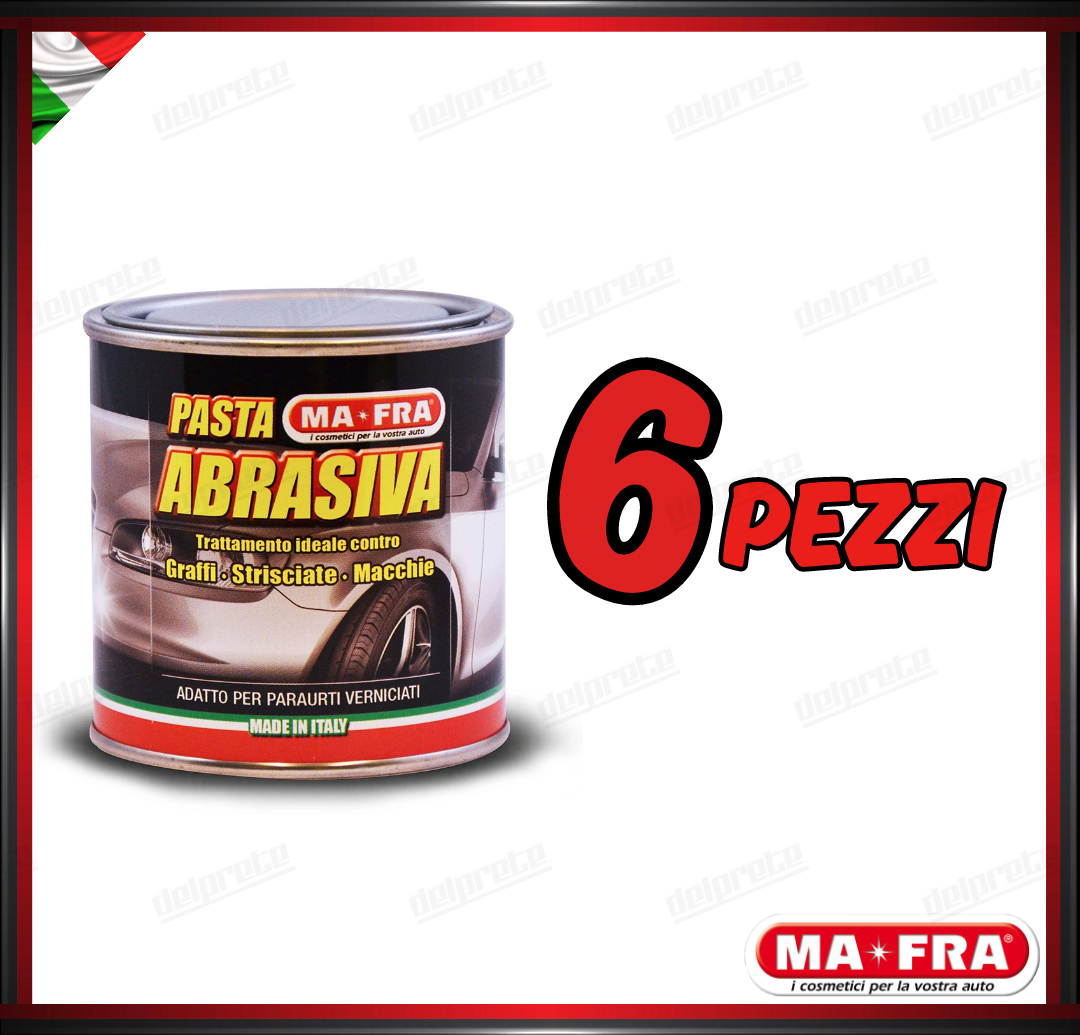 MAFRA - PASTA ABRASIVA DELUXE RIMOZIONE GRAFFI MACCHIE E STRISCIATE 200 ML