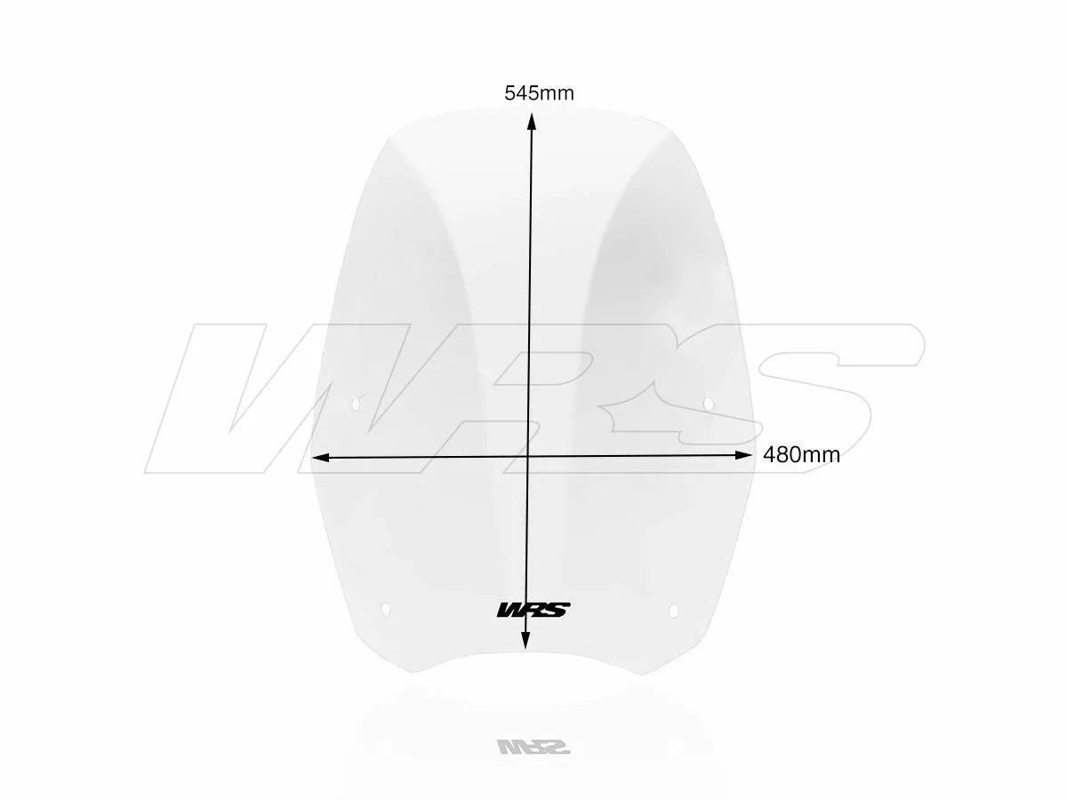 WRS - CUPOLINO TOURING TRASPARENTE WRS HONDA SH 300 2015-2021