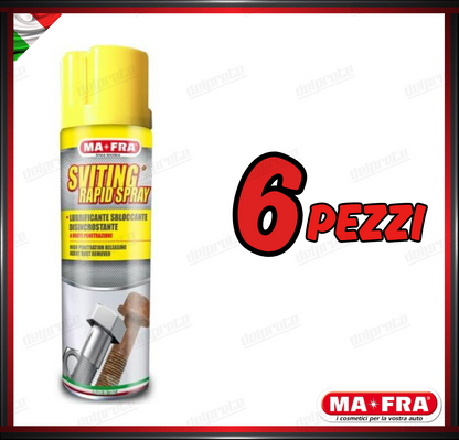 MAFRA - SVITING RAPID SPRAY SUPER SBLOCCANTE VITI E BULLONI DISINCROSSANTE AD ALTA EFFICIENZA 200ML