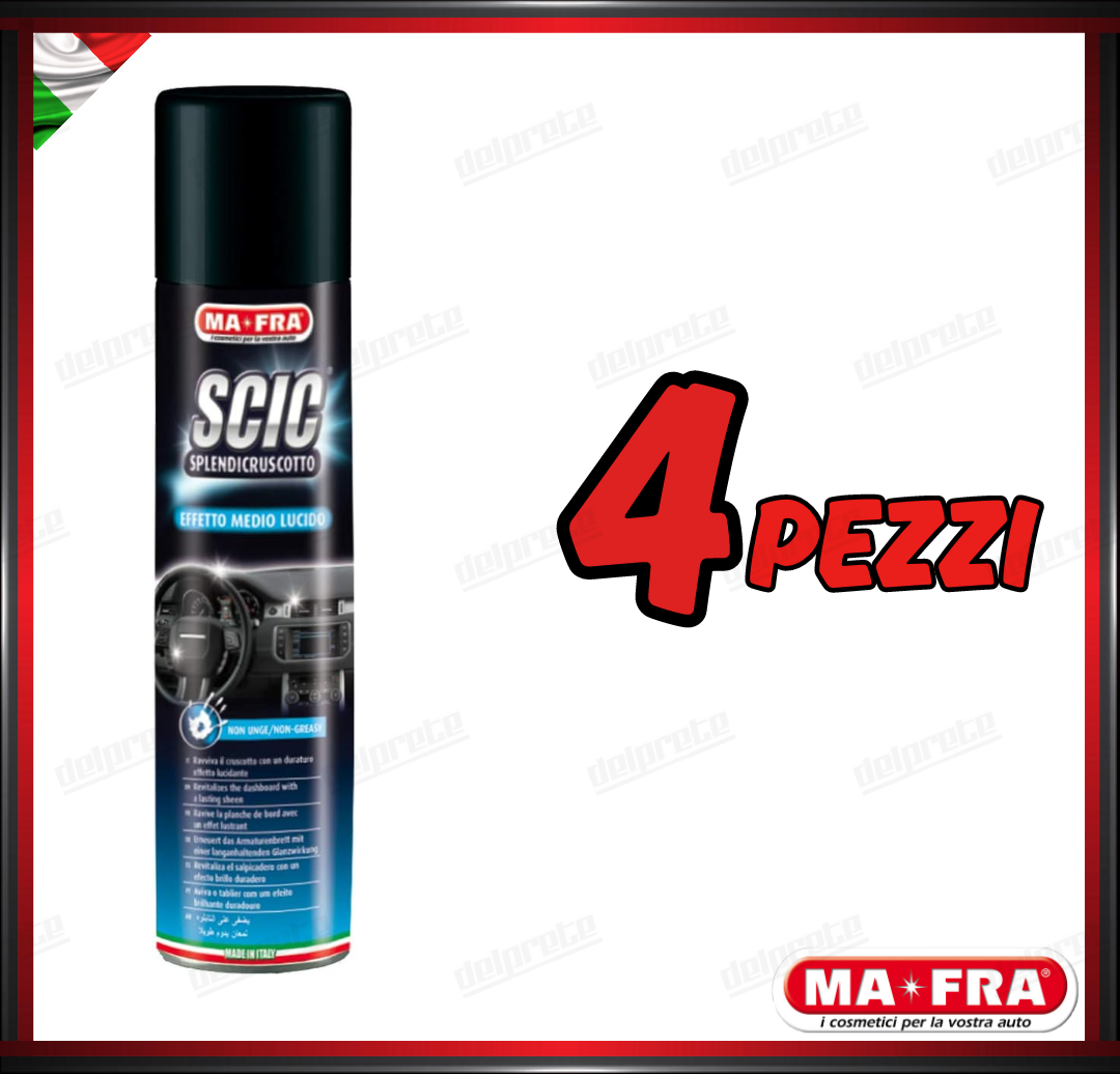 MAFRA - SCIC BLU SPRAY SPLENDICRUSCOTTO EFFETTO MEDIOLUCIDO PROTEGGE 200ML