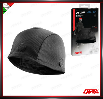 HEAD CAP CUFFIA SOTTOCASCO IN POLIESTERE CON STRAPPI TAGLIA UNICA - LAMPA