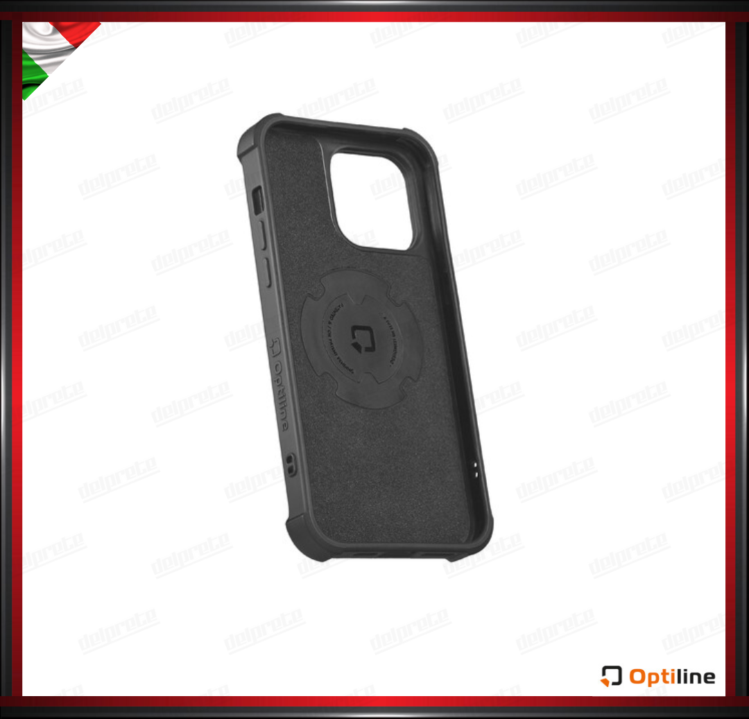 CUSTODIA COVER IPHONE 13 PRO MAX SPECIFICA CON ATTACCO DUOLOCK E ANELLO MAGNETICO INTEGRATO