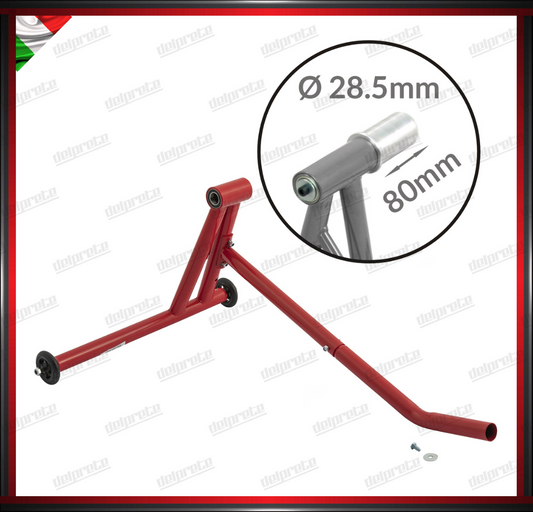 CAVALLLETTO ALZA MOTO POSTERIORE MONOBRACCIO CON PERNO DA 28.5 MM PER HONDA