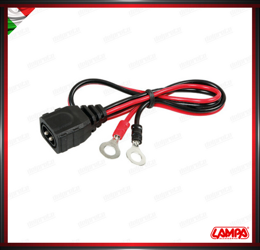 CONNETTORE RAPIDO PER BATTERIA LAMPA AMPEROMETIC 38 CM