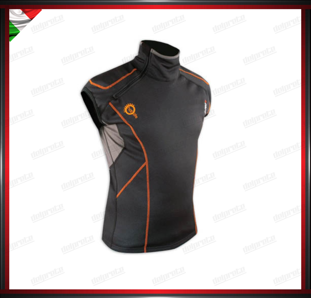 MAGLIA TERMICA DONNA MOTO SOTTOTUTA GIRO MANICA GILET TESSUTO HOT LIFE INTIMO TECNICO