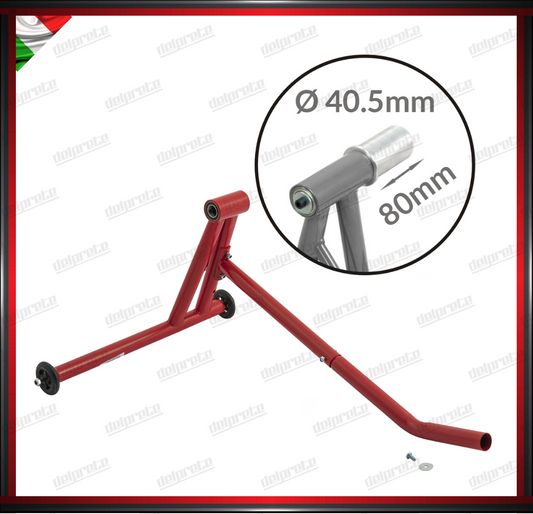 CAVALLLETTO ALZA MOTO POSTERIORE MONOBRACCIO CON PERNO DA 40.7 MM PER MV DUCATI