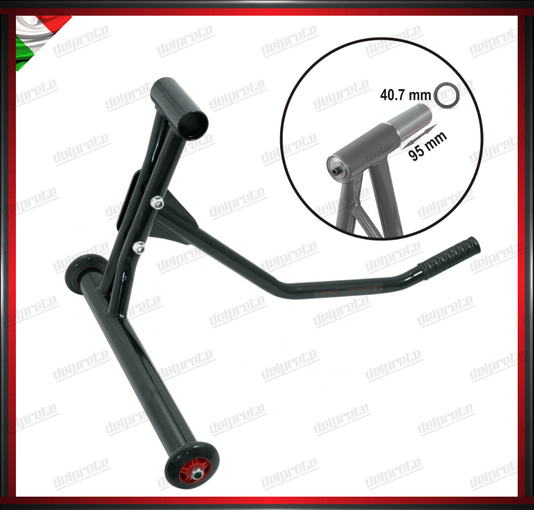 CAVALLETTO ALZA MOTO POSTERIORE MONOBRACCIO CON PERNO 40.7 MM MV AGUSTA E DUCATI