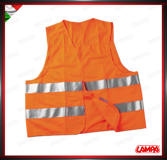 LIFE- VEST LAMPA GIACCA CATARINFRANGENTE PER EMERGENZA ARANCIO - OMOLOGATO TAGLIA UNICA